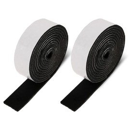 120 X 1 Inch Felt Strips with Adhesive Backing, 2 Rolls Non Slip Felt Tapes Felt Strips for Furniture Pads Furniture Self-Stick Heavy Duty Polyester for Protecting Hardwood Surfaces Floors Chair Wall