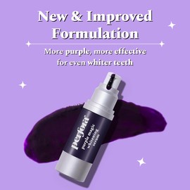 Perfora Purple Teeth Whitening Toothpaste Serum | Color Corrector Purple Toothpaste | Apple Peach Flavor - 30 ml