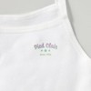 GUNZE Half Top Pieclair Daily 100% Cotton Girls, New White