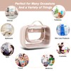 XSUIOY Clear Toiletry Bag Makeup Organizer Bag,Large Capacity Travel Cosmetic