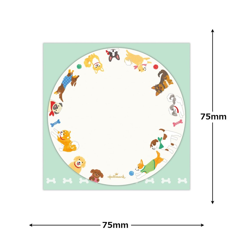 Hallmark 842-369 Dog Message Card Mini Message Set