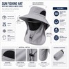 Wide Brim Sun Hat with Neck Flap for Outdoor Travel