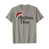 Christmas Crew T-Shirt, gray