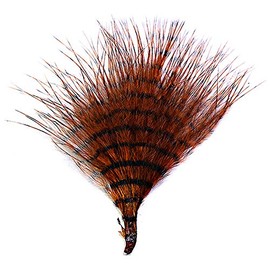 Montana Fly MFC Mini Barred Marabou - 3'''' - 5'''' | Burnt Orange/Barred Black