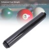 pool cue extender,carbon fiber billiard extension for universal cue stick,telescopic