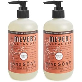 MRS. MEYER'S CLEAN DAY Liquid Hand Soap, Radish Scent (12.5 Fl Oz (Pack of 2))