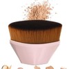 Brocha Plana Maquillaje Base Corrector Polvo Parte Superior Multifuncional Alta