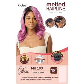 Outre Lace Front Wig - Melted Hairline - MH 103 (DARK BROWN 2)