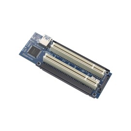Mini PCI Express to Dual PCI Adapter Card PCIe x1 to Router Tow 2 PCI Slot Riser Card