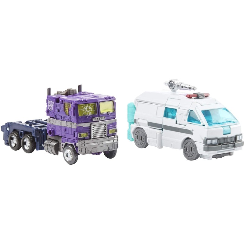 Action Figure 2 Pack Transformers Generations Select Shattered Glass Optimus