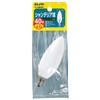 Elpa G-73NH(W) Chandelier Bulb, Stylish, E12, Power Consumption, 40W, White