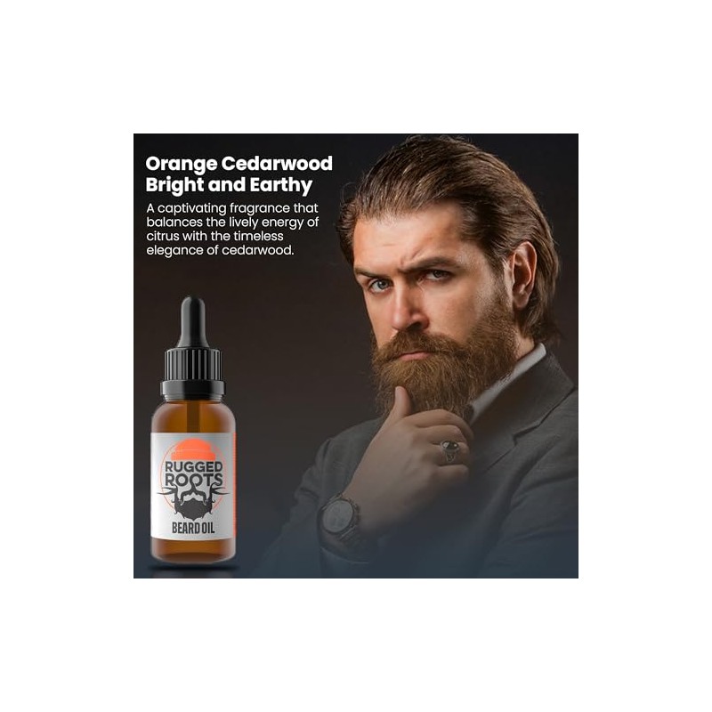 Beard Oil and Leave in Conditioner Softener, Promotes Healthy Beard