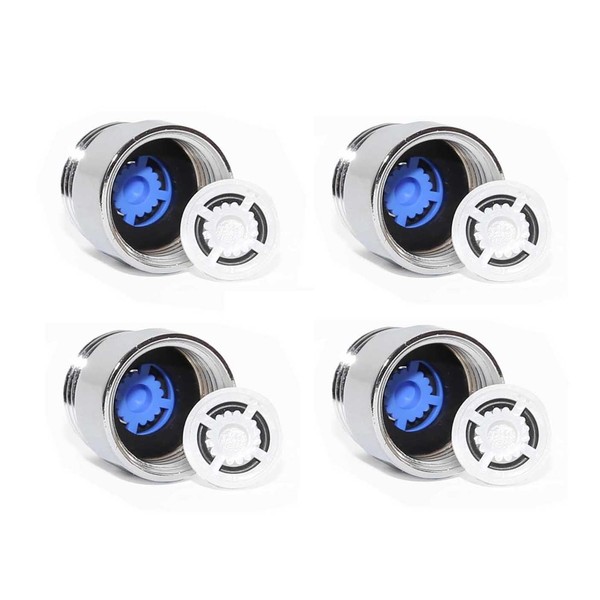 LOWENERGIE Pack of 4 Shower Hose Flow Regulator Restrictor Water