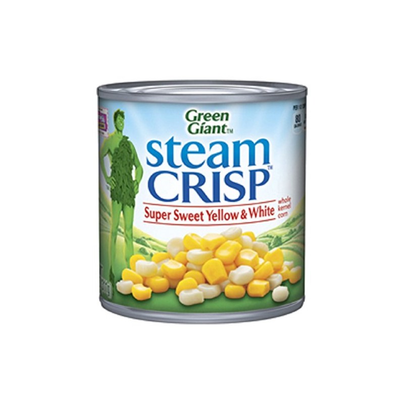 Green Giant, Steam Crisp, Super Sweet Yellow and White Whole