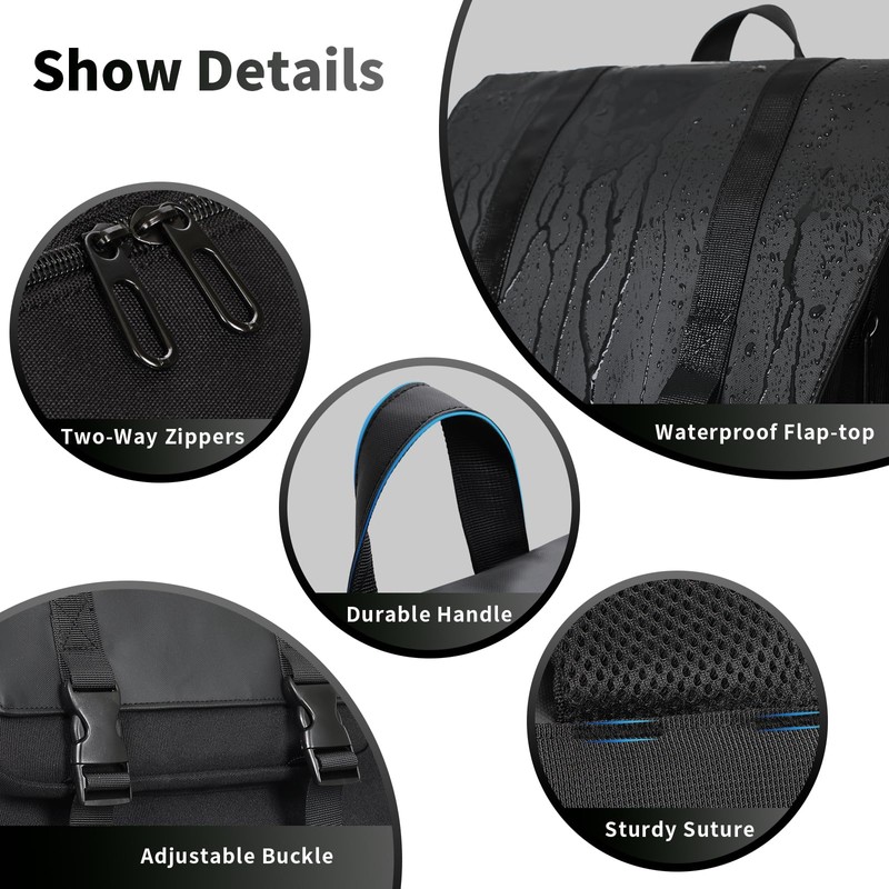 BERTASCHE Laptop Backpack 17.3 inch with Cooler Lunch Box, Work