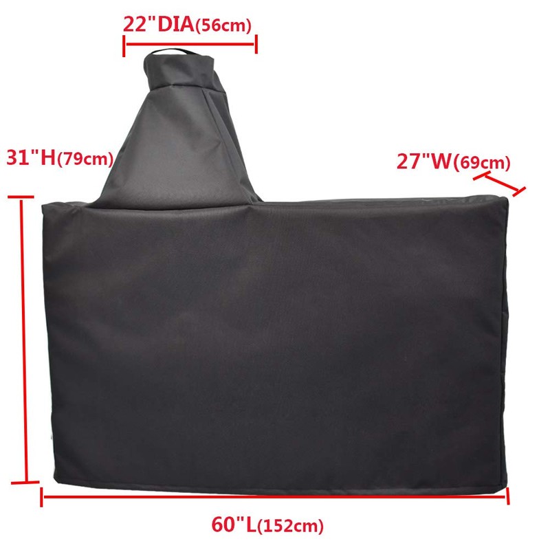 Mini LustrousGrill Cover Compatible with Large Big Green Egg, Large