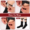 Mens Sock Garters Mens Sock Suspenders Adjustable Non-Slip Sock Strap