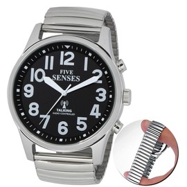 5 SENSES Atomic English Talking Watch Jumbo Size 43mm Talking Watch :1523