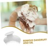 Mikinona Ergonomic Scalp Massager Brush Deep Clean Dandruff Shampooing Tool