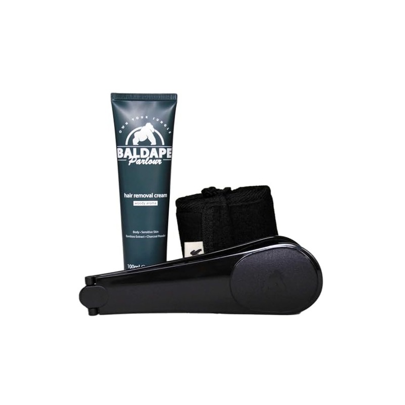 BALDAPE PARLOUR Body & Back Hair Removal Kit with Men's