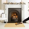 FLASLD Fire Resistant Rugs for Fireplace, Grill and Stove, 24