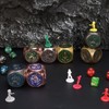 DND Spinner Dice, 2025 Unique Metal 7 in 1 D&D