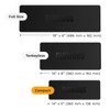 Glorious Gaming Sound Dampening Keyboard Mat - Stitched Edges, Absorbs