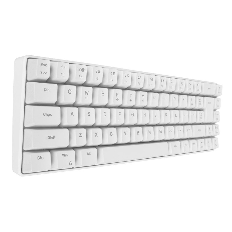 V200 Mechanical Gaming Keyboard Portable 68 Keys Wired RGB Backlit