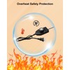 AUGREX Electric Skillet Griddle Power Cord Replacement Fit for Presto