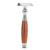 Classic Style Wooden Handle Double Blade Manual Razor for Man's
