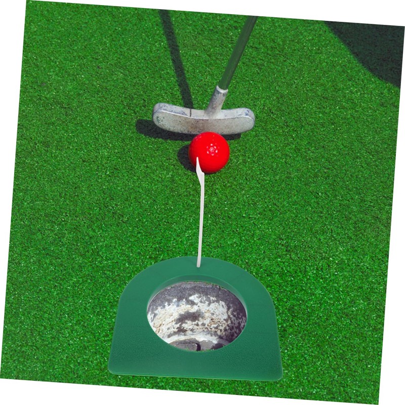 BIUDECO Indoor Golf Putting Cup Set Pcs Flags Golf Practice