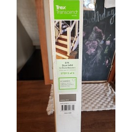 Trex Transcend 8 ft Stair Infill Kit - Round - Gravel Path