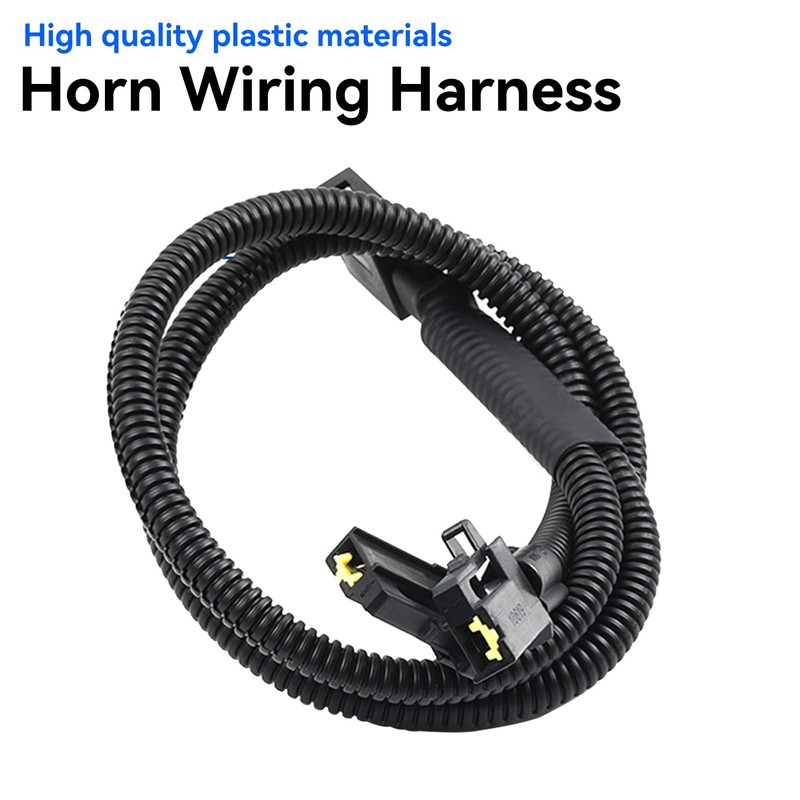 Flojeausy Car Horn 1 to 2 Adapter Connector Wiring Harness