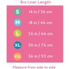 More of Me to Love Bamboo Bra Liner 3-Pack Small