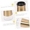 STOBAZA 2Pcs Seasoning Visible Bottles Kitchen Spice Jars Easy to