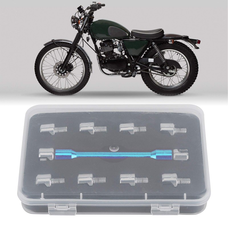 Motorcycle Spoke Wrench, Motorcycle Accessories, CNC Handle, Spoke Wrench, Adjustable