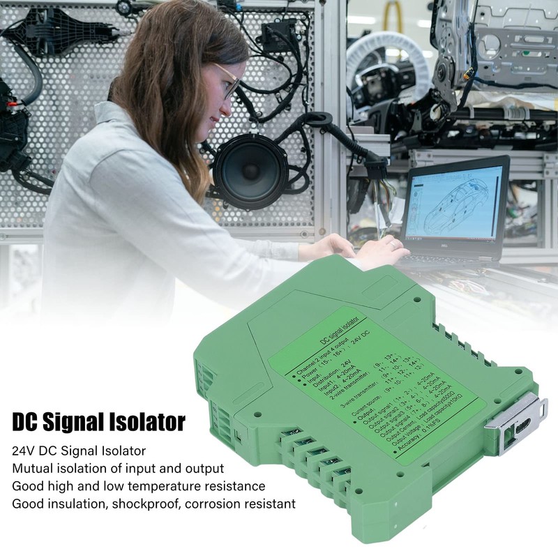 4-20 Ma Signal Splitter, 24v Dc Signal Isolator, 24v Dc