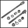 Hihaha 1 Set 9.5mm Wheel Hub Axle Front Rear Axle