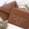 Sepia Brown Envelopes - A7 Gmund Colors Matt 5 1/4