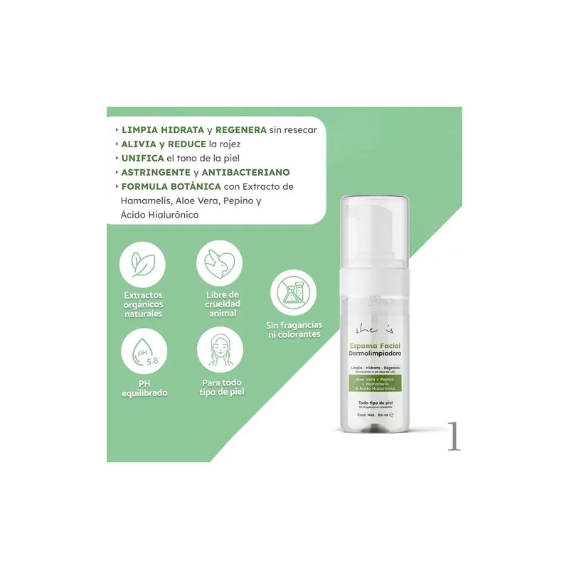 Mini Set Facial Restaurador | Piel Seca | She Is