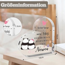 Valentine's Day Gift for Him Gifts for Boyfriend Partner Girlfriend Partner Wife Husband Wedding Gifts for Bride and Groom Acrylic Decoration Anniversary Gift for Him Her Love Gift for Him