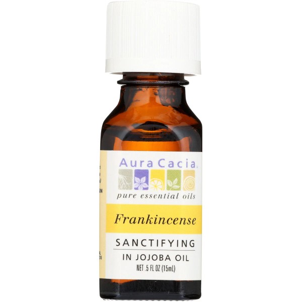 Aura Cacia Pure Essential Oil Frankincense In Jojoba Oil Sanctifying