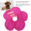 Dog Protective Collar Adjustable Pet Wound Recovery Flower Shape Neck