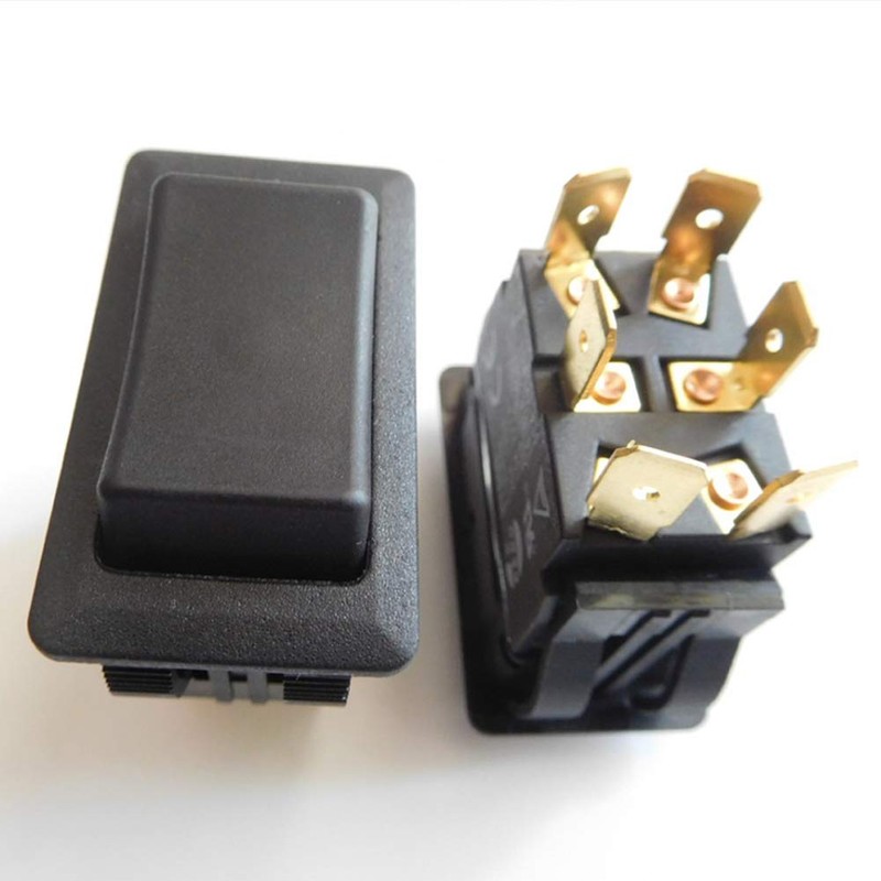 KEDU HY60B 125/250V 20/15A 6 Pins Rocker Switch ON-Off-ON Push