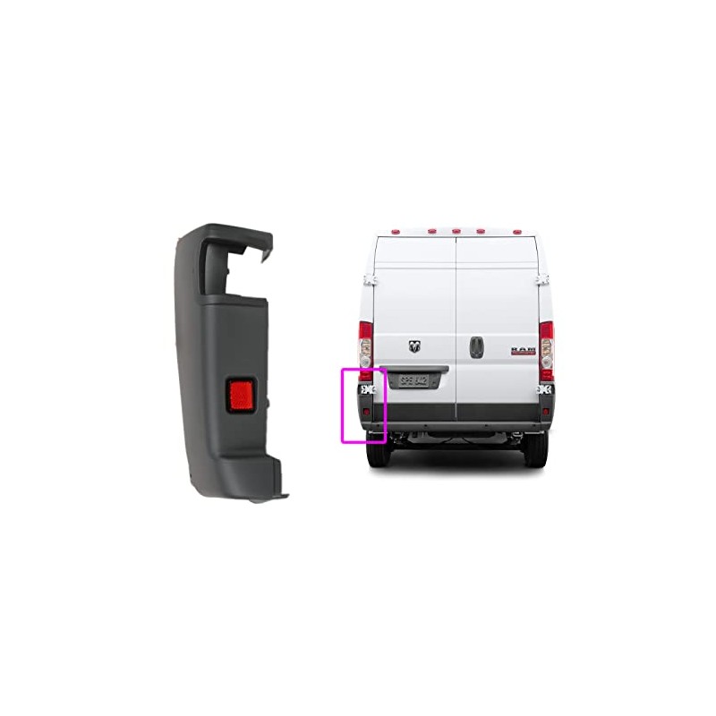 FIT Dodge RAM PROMASTER 2014-2018 Driver Left Rear Bumper Corner