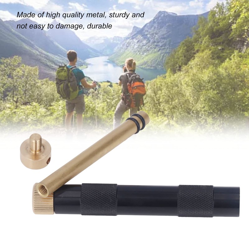 Fire Piston, Portable Outdoor Emergency Fire Piston Convenient Survival Supplies