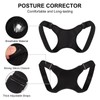 Posture Corrector for Back Support, Adjustable Shoulder Posture Brace for