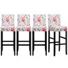 Lellen Bar Stool Covers Set of 4- Jacquard Bar Stool