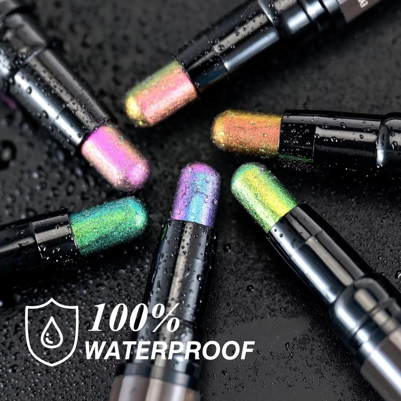 CHARMACY Multichrome 2 in 1 Cream Eyeshadow Stick, Waterproof Eye