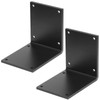 eoere 2 PCS Heavy Duty Steel L Corner Brace for
